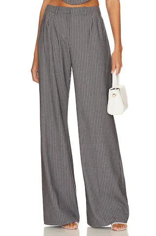 Slater Pants in Eton Pinstripe | Revolve Clothing (Global)