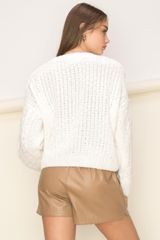 Ultimately Yours Sweater In Ivory | UOI Boutique