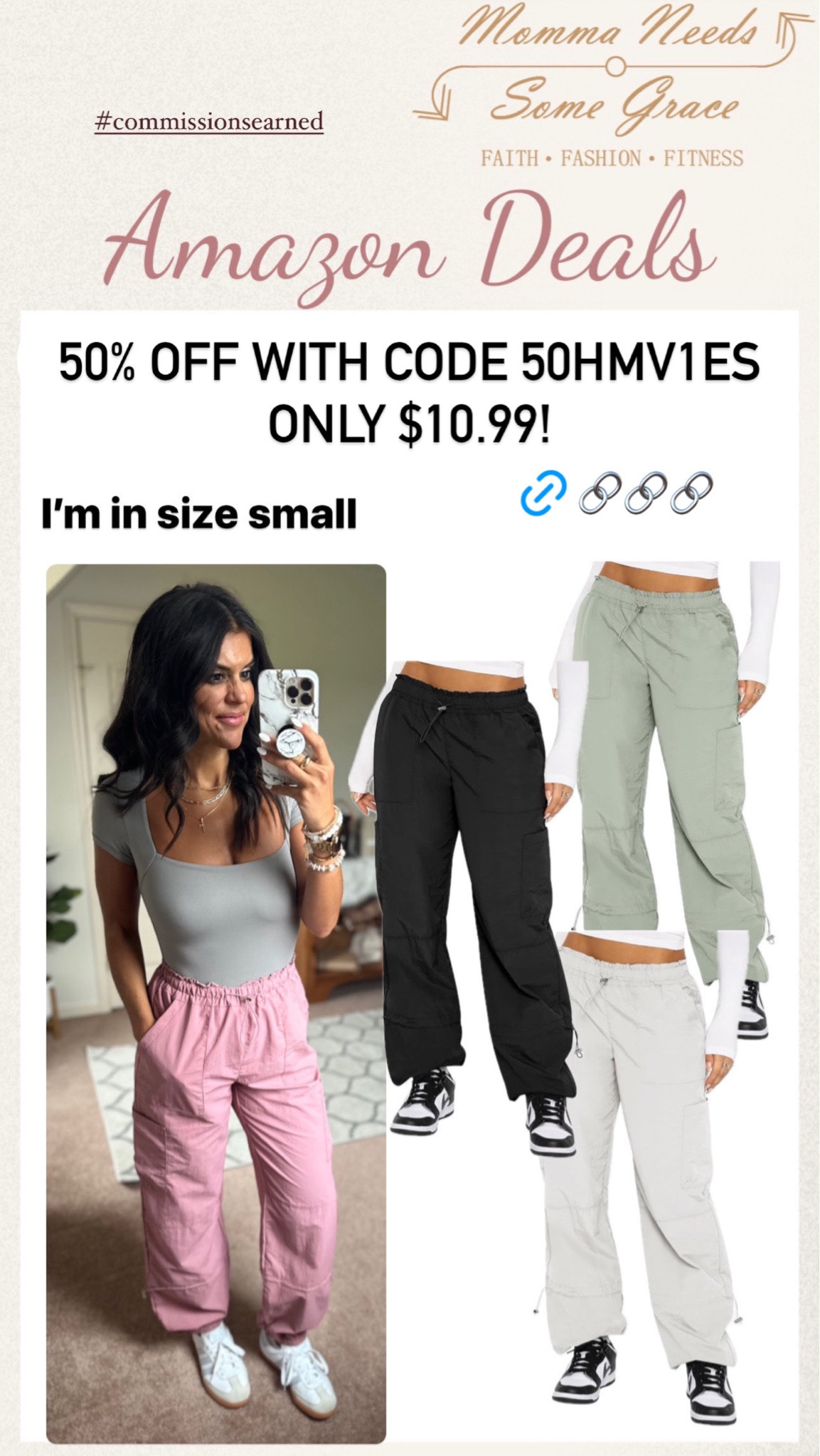 Parachute pants on sale for $10.99! I’m in a size small in both pants and body suit!

#LTKSeasonal #LTKSaleAlert #LTKFindsUnder100