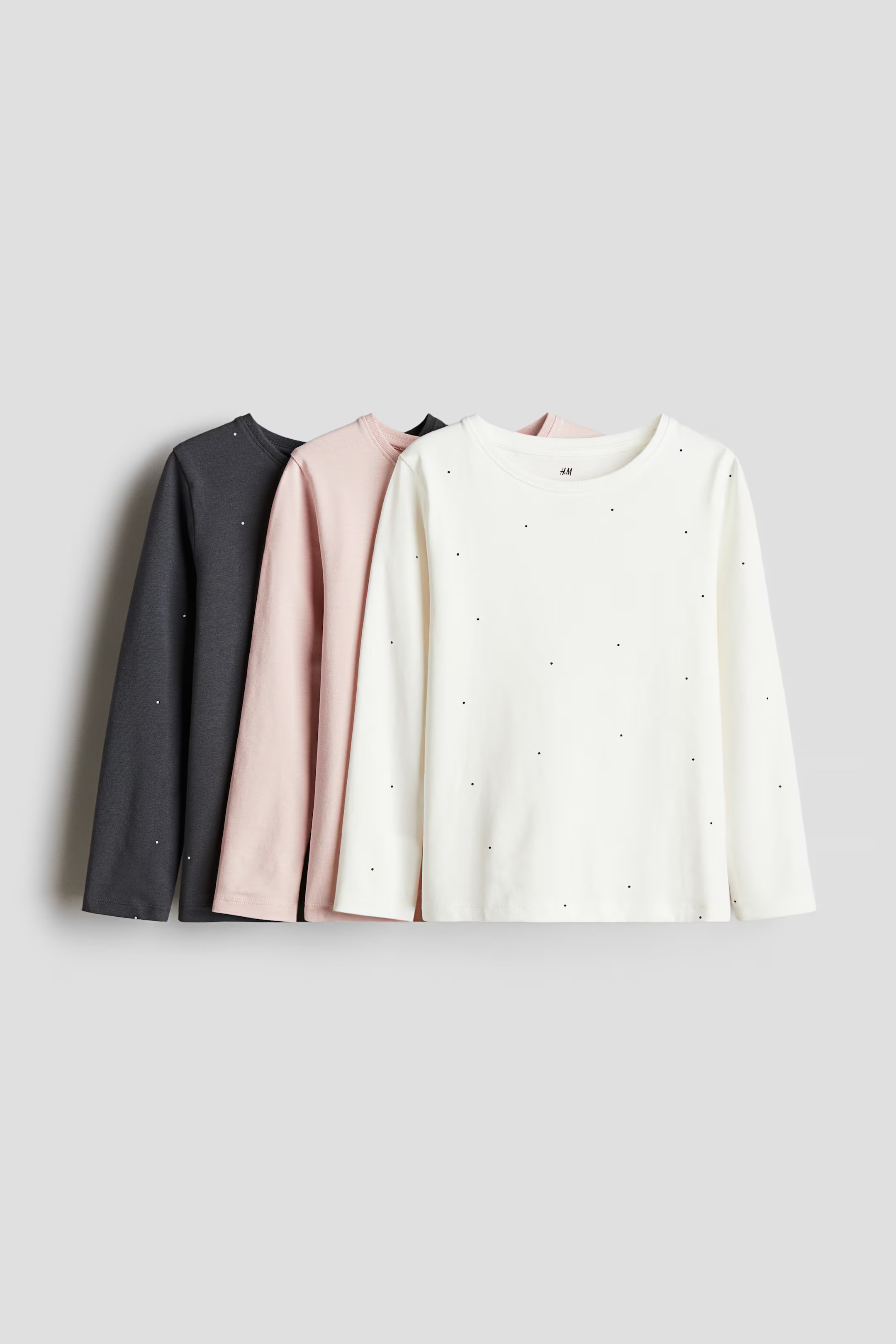 3-pack Long-sleeved Tops | H&M (US + CA)