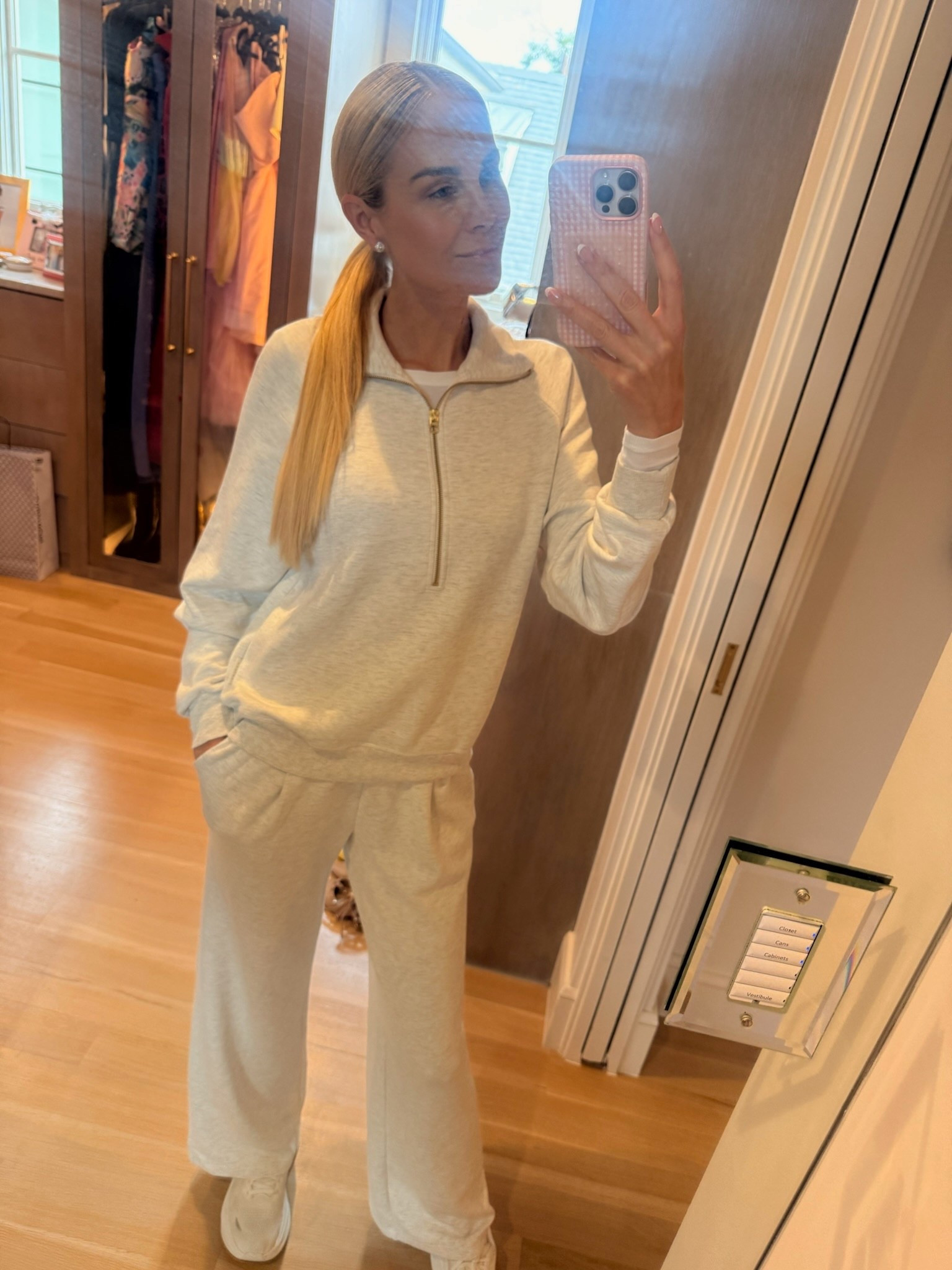 Cozy set on repeat ☁️ the softest cotton you will ever wear! Been living in this set at home 

#LTKselfcare #LTKdayinmylife #LTKMothersDay