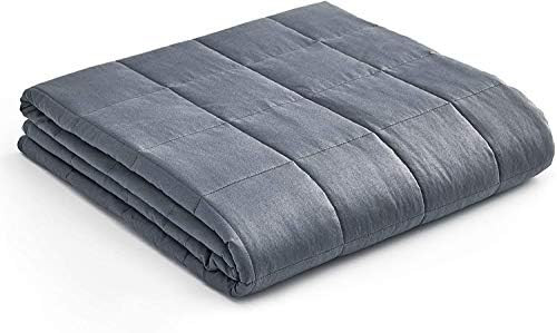 YnM Weighted Blanket — Heavy 100% Oeko-Tex Certified Cotton Material with Premium Glass Beads (... | Amazon (US)