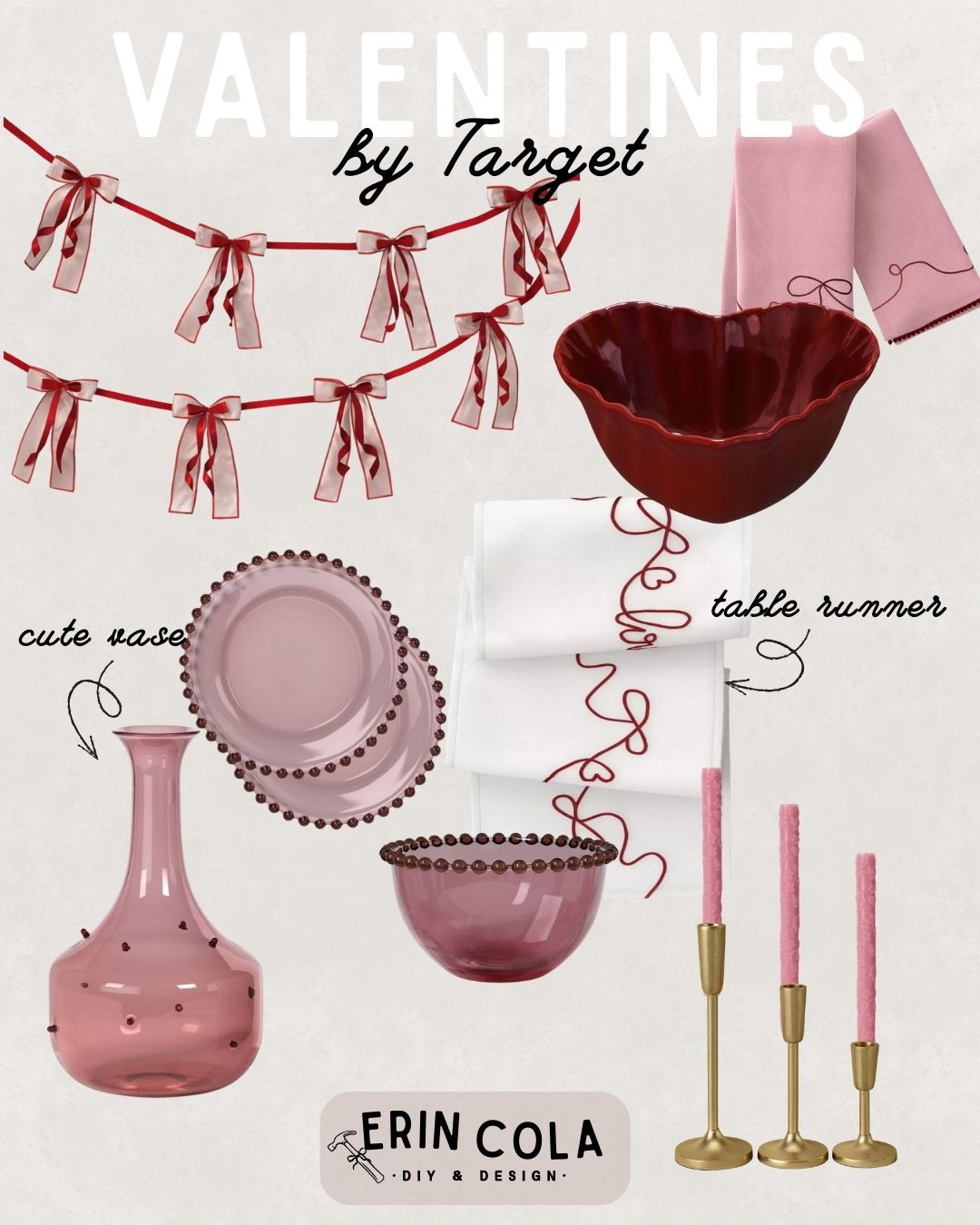 Sweeten your space with Target Valentine’s Day decor that feels festive yet elevated. From heart-shaped accents to pink and red home decor, these affordable Target finds are perfect for styling shelves, coffee tables, and entryways. Whether you’re decorating for Valentine’s Day or adding cozy seasonal charm, these pieces blend seamlessly with modern and neutral interiors. Ideal for apartments, homes, and easy holiday decorating. Shop Target Valentine decor for stylish seasonal home updates. 

 #LTKSeasonal #LTKHome