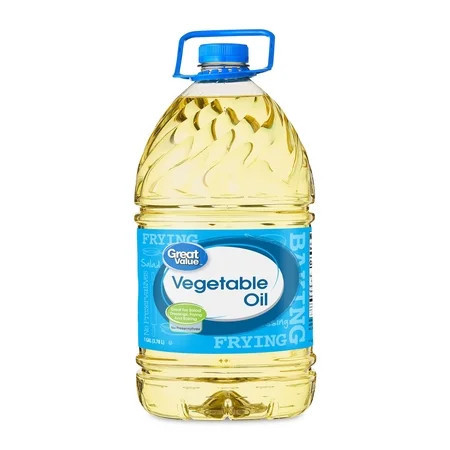 Great Value Vegetable Oil, Heart Healthy and Versatile, 1 Gallon Bottle | Walmart (US)