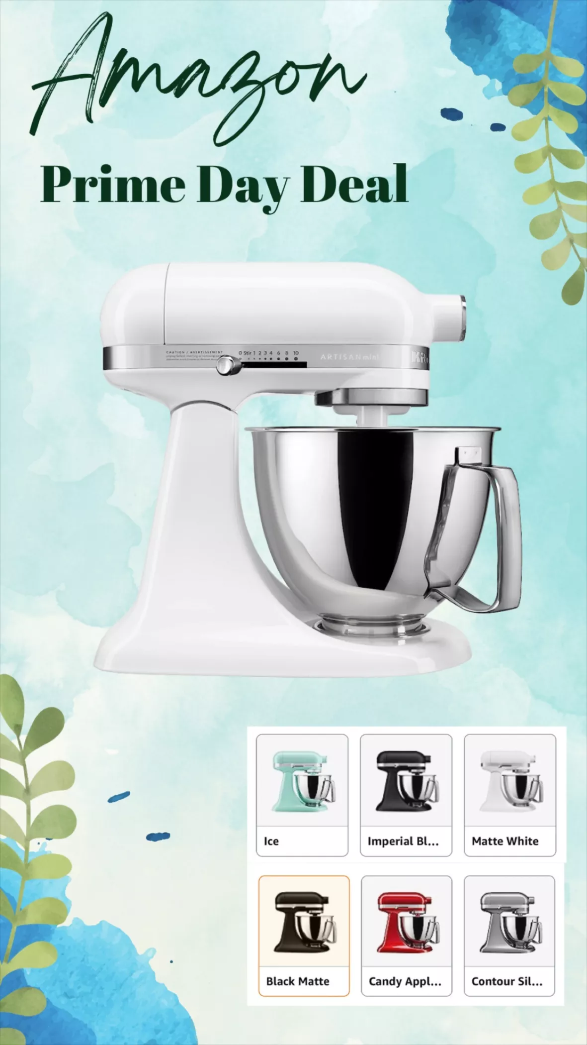 The Mini KitchenAid Mixer Is on Sale for  Prime Day 2