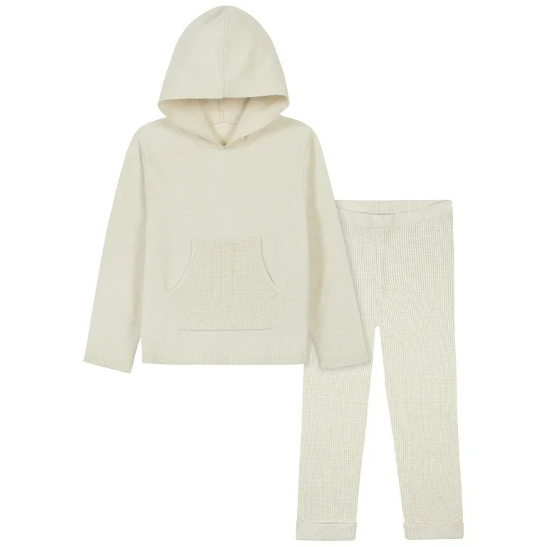Modern Moments by Gerber Baby & Toddler Boys or Girls Unisex Sweater Knit Hoodie and Active Pant,... | Walmart (US)
