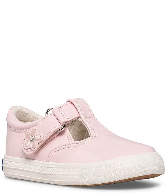 Girls' Daphne T-Strap Patent Sneakers (Infant) | Dillard's