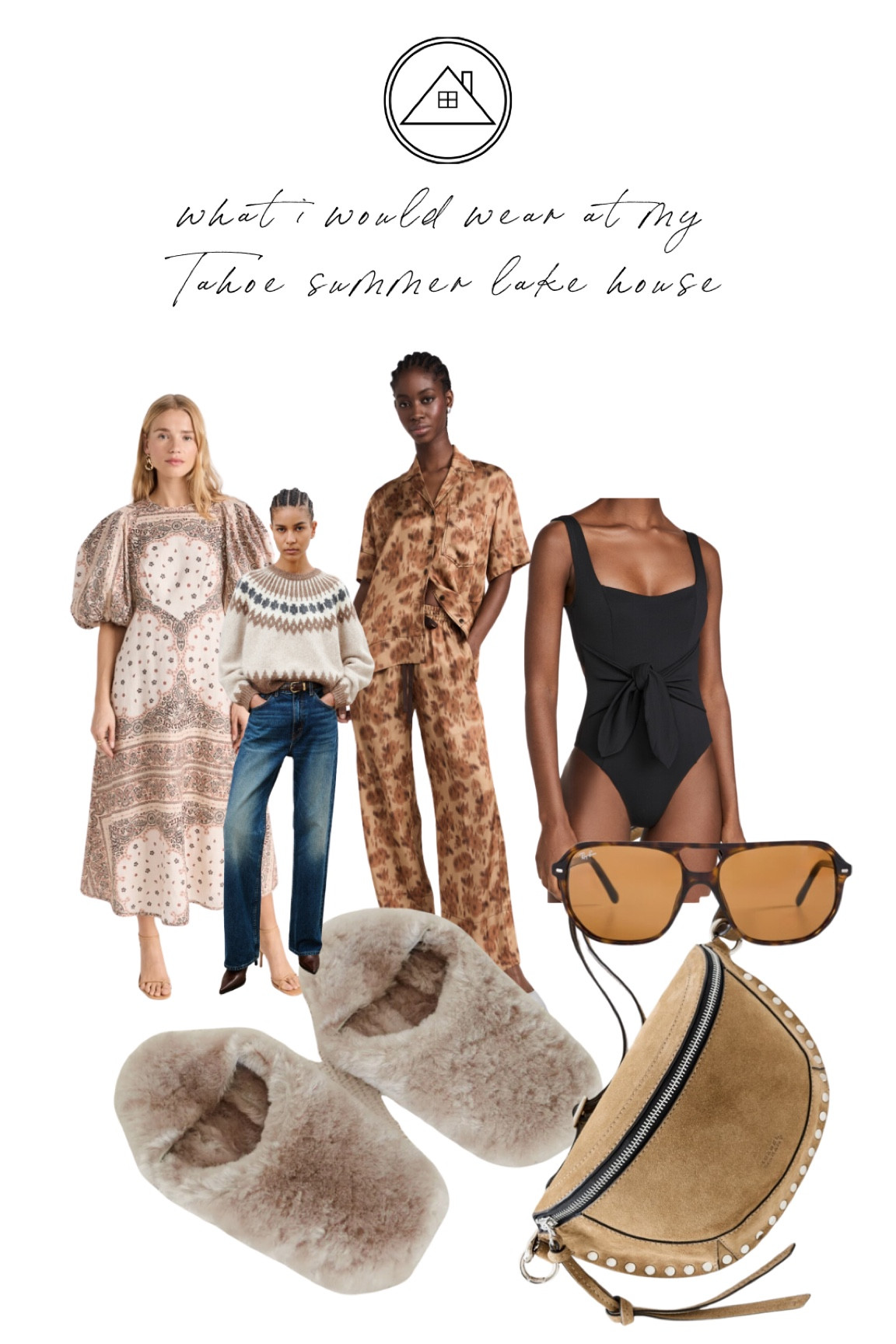 Feeling like a need a stylish weekend spent at Lake Tahoe. Here is what I would wear out to dinner, a casual lounge day around the house, and fun accessories that give that lakeside living vibe!

#LTKStyleTip #LTKSeasonal #LTKHome