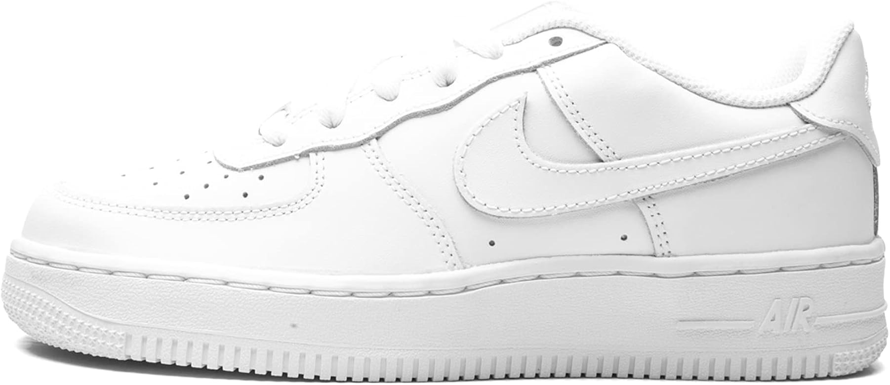Nike Unisex Air Force 1 LE (GS) Sneaker, Kids, White/White | Amazon (US)