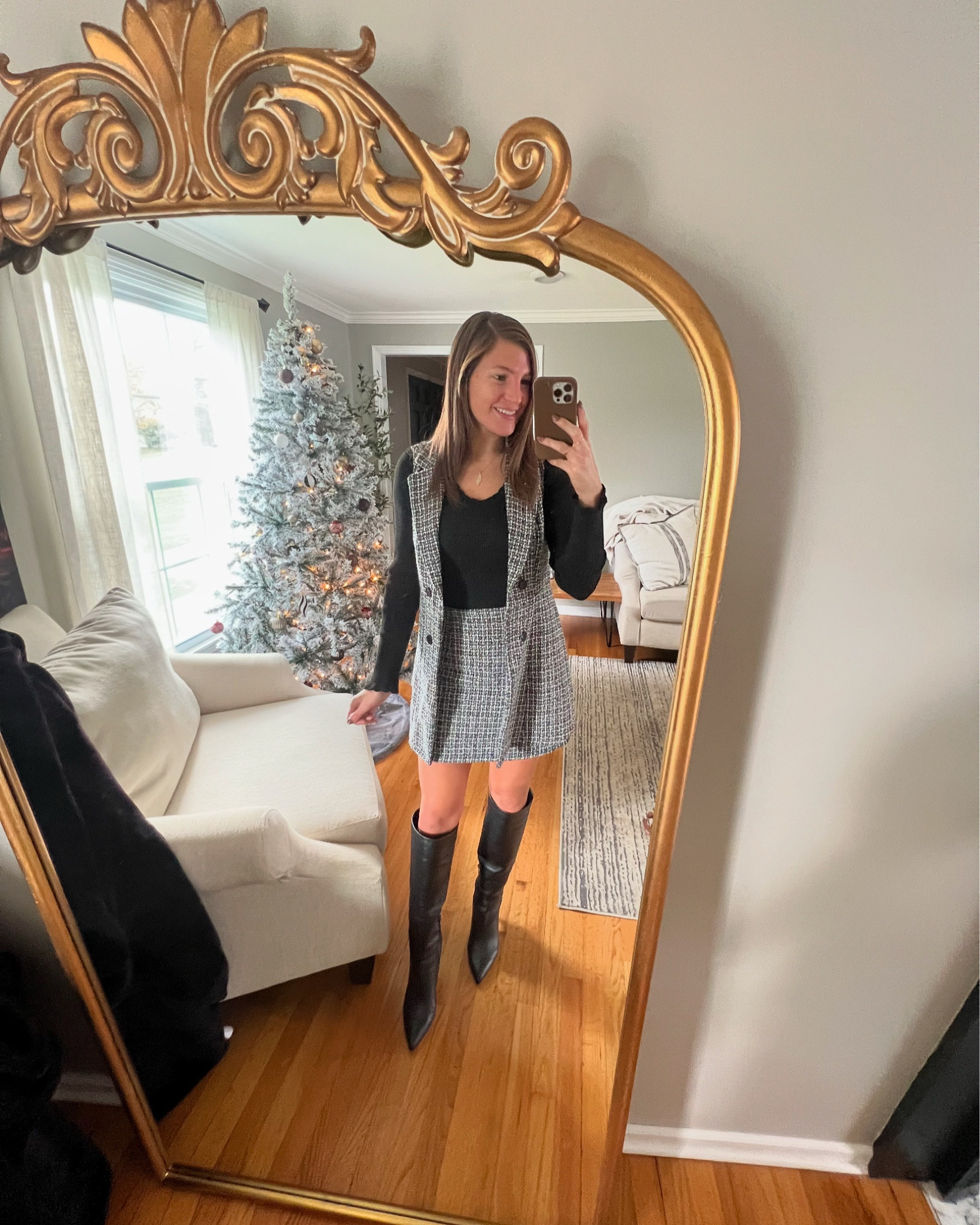 Matching set - vest and skirt #matchingset #vestandskirt #ltkunder40 #knitlongsleeve #kneehighboots

#LTKSaleAlert #LTKSeasonal #LTKHoliday
