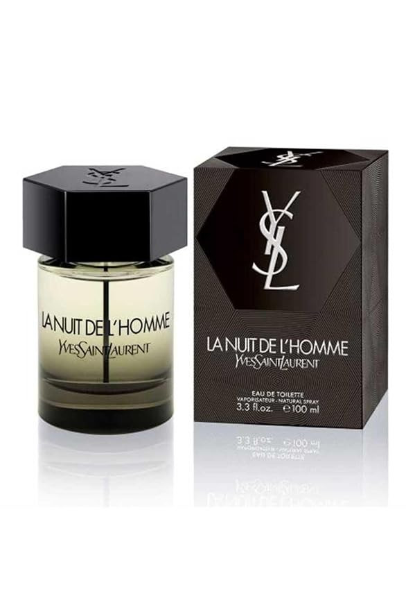 Yves Saint Laurent La Nuit De L'Homme Eau de Toilette Spray, 3.3 Fl Oz | Amazon (US)