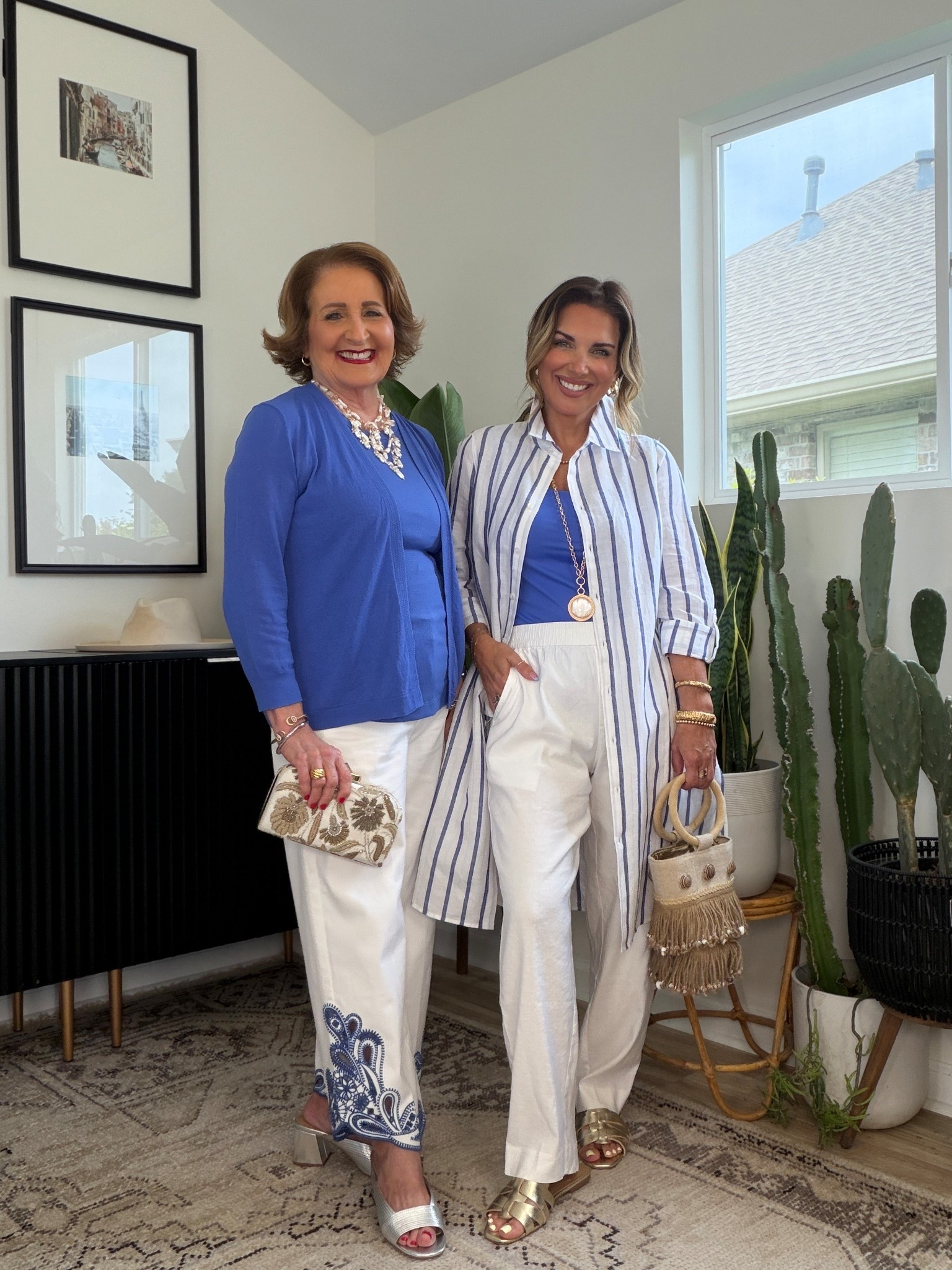 Outfit ideas for every occasion & every age!! We are both wearing size 0 in Chico’s which is equivalent to a size 6. 


#LTKOver40 #LTKPetite #LTKSeasonal