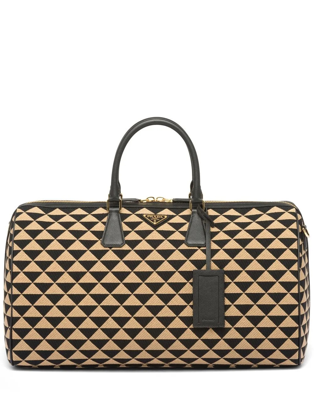 Symbole embroidered fabric travel bag | Farfetch Global