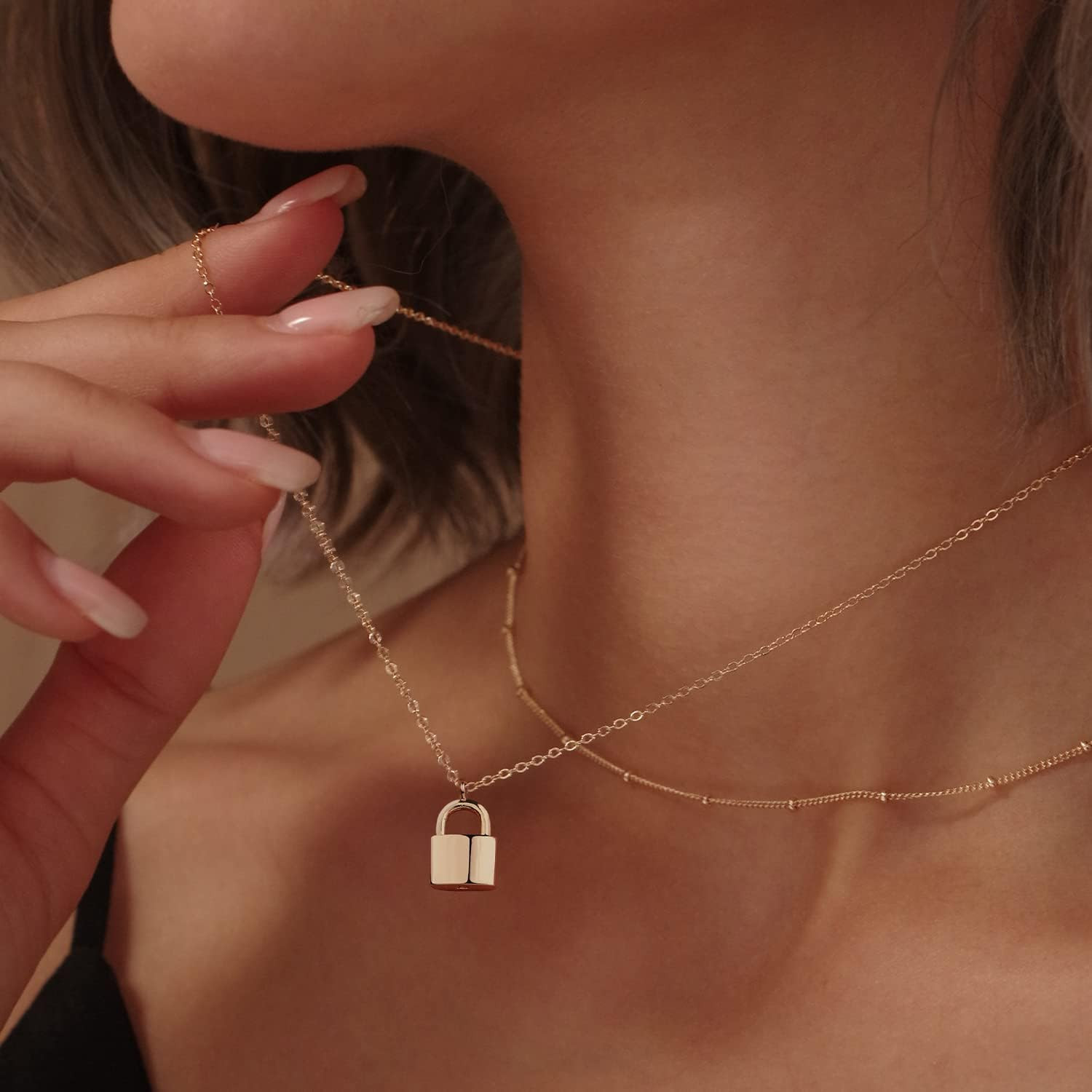 Layer Heart Necklace Pendent  | Amazon (US)