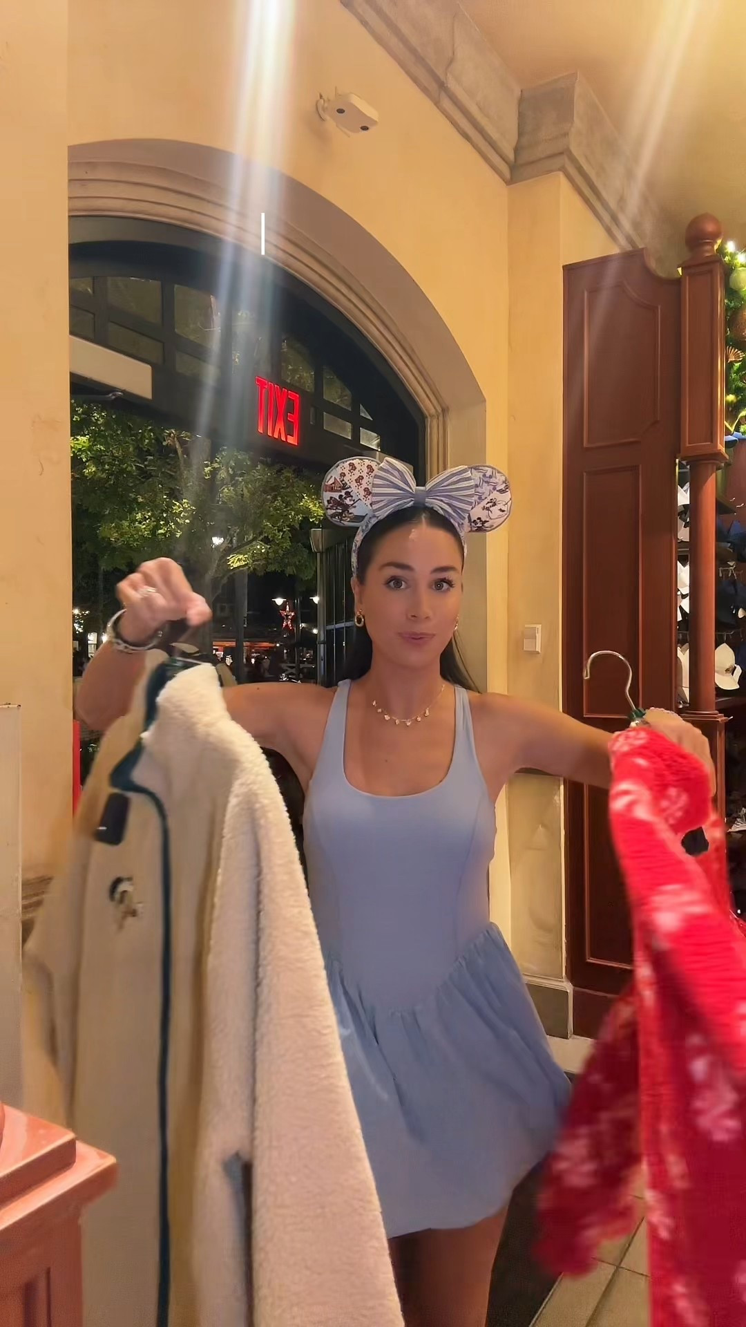 Mickey Santa or peppermint Mickey?!💚❤️ Disney Christmas ootd, Disney Christmas outfit, Disney outfit ideas, Disney outfit inspo, Disney girl, Disney aesthetic, Disney winter outfit, Disney holiday outfit, Disney ears, Disney fuzzy Sherpa jacket, Disney fleece, Mickey santa, peppermint Mickey 

#LTKSeasonal #LTKGiftGuide #LTKHoliday