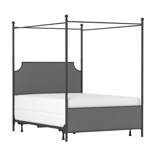 Aasif Upholstered Metal Canopy Bed | Wayfair North America