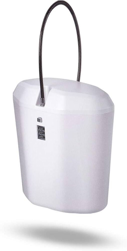 Strandtresor zum Anketten,Portable Mini Cipher Box Indoor/Outdoor Lock Box - Sichern Sie Ihre Sac... | Amazon (DE)