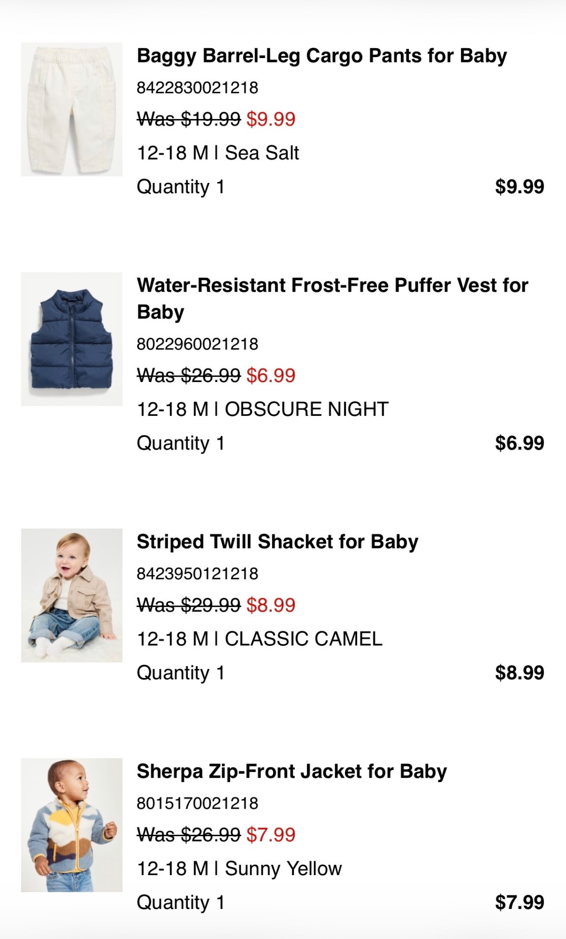Taking advantage of Old Navy winter items being on sale for my baby boy!



#LTKBaby #LTKKids #LTKmomlife