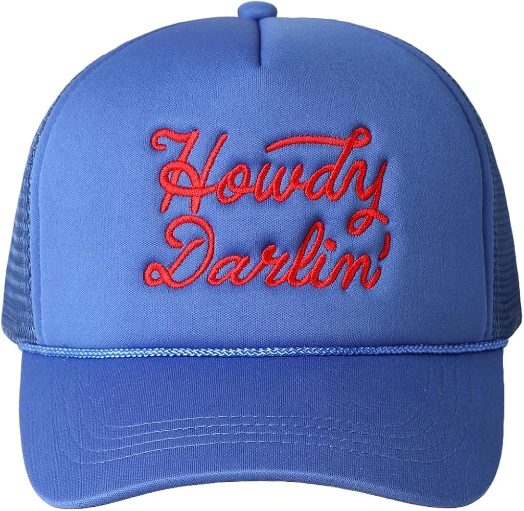 MIRMARU Retro Foam Mesh Trucker hat Trendy Design Summer Baseball Cap for Womens | Amazon (US)