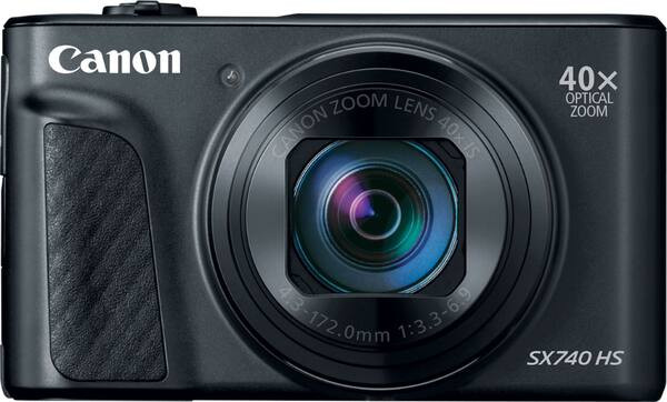 Canon - PowerShot SX740 HS 20.3-Megapixel Digital Camera - Black | Best Buy U.S.