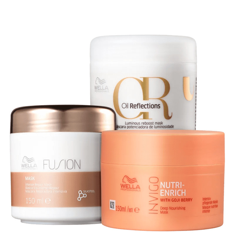 Kit Wella Professionals Cronograma Capilar (3 Produtos) | Beleza Na Web (BR)