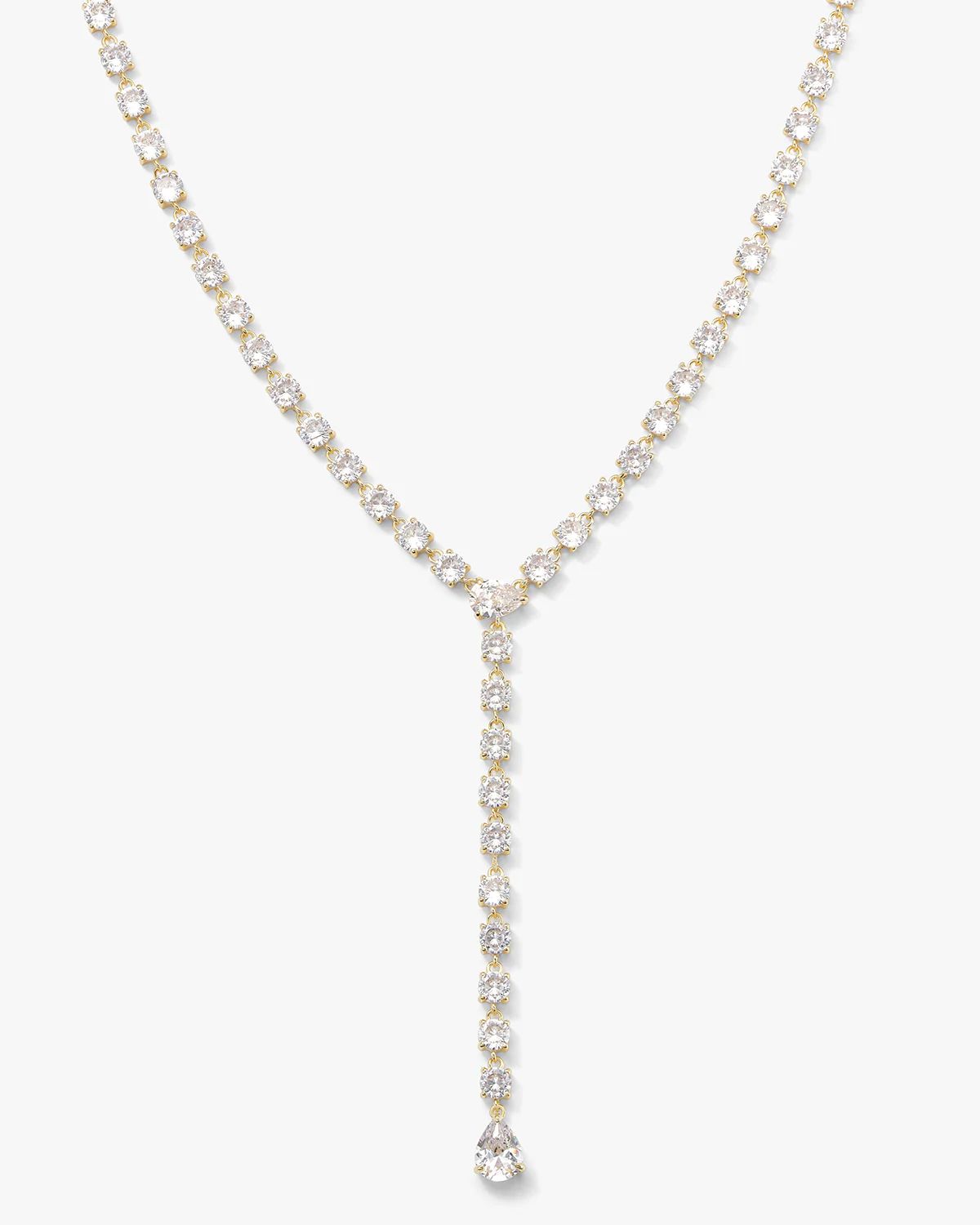 Diamond Drop Necklace | Melinda Maria
