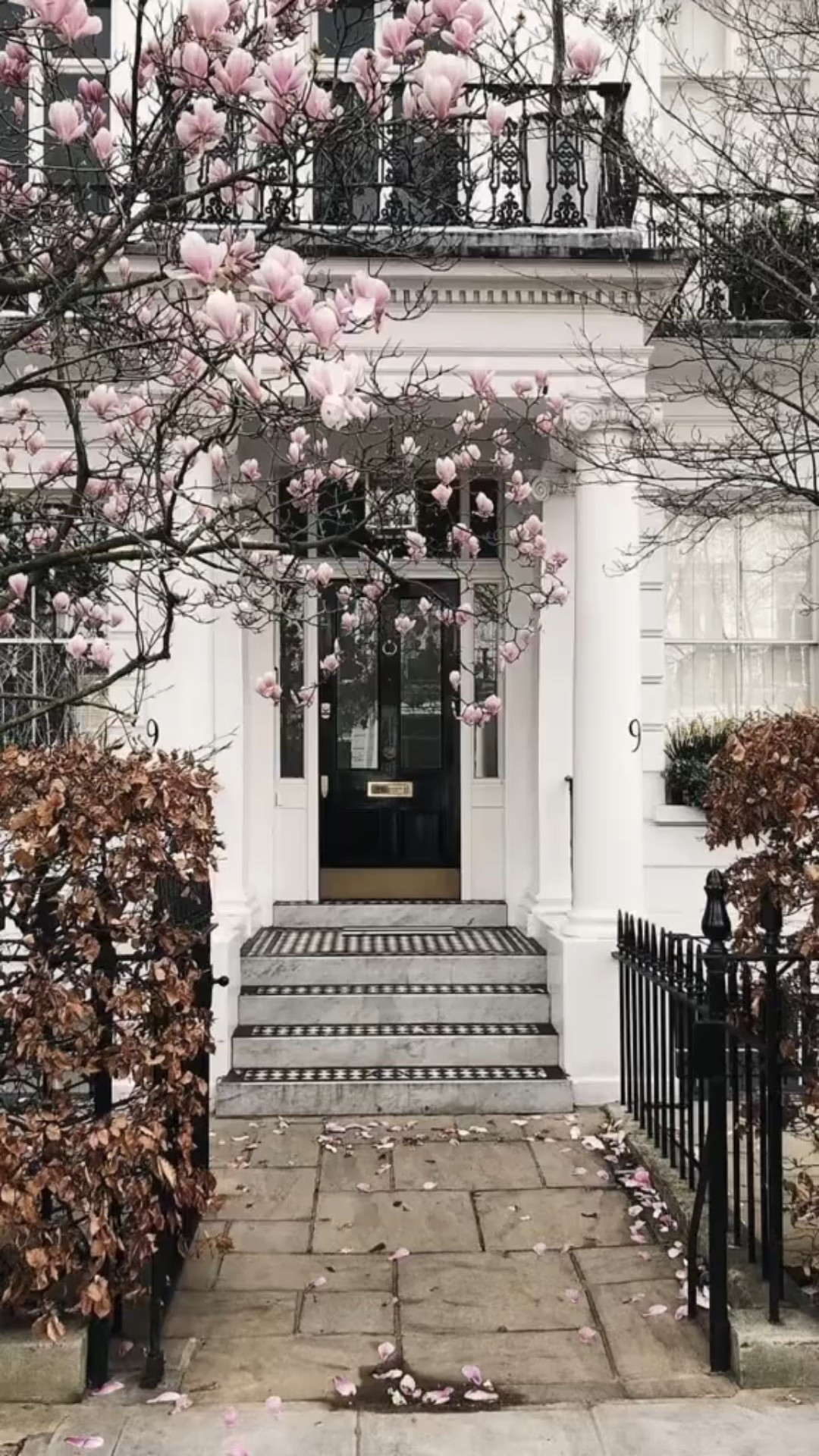 “A dreamy Parisian brownstone framed by pink magnolia blooms, with an interior as soft and elegant as a whisper—tans, creams, and blush hues creating the perfect romantic retreat. ✨🌸 #ParisianCharm #SoftElegance #MagnoliaDreams”

#LTKStyleTip #LTKHome