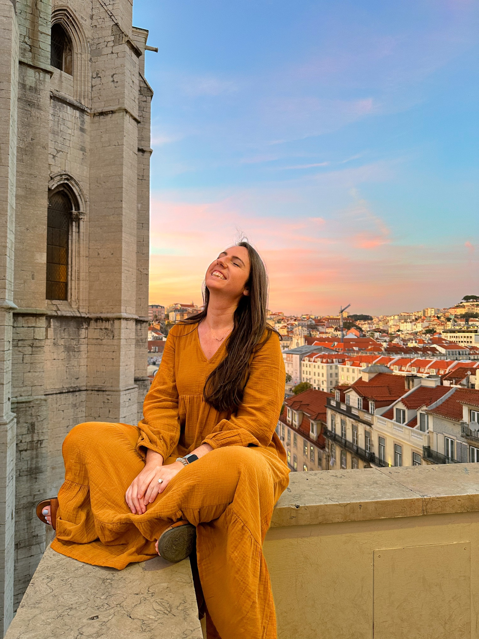 What to wear in Portugal. What to wear in Lisbon. Portugal outfit. Europe outfit. Walking sandals  

#LTKunder50 #LTKshoecrush #LTKtravel