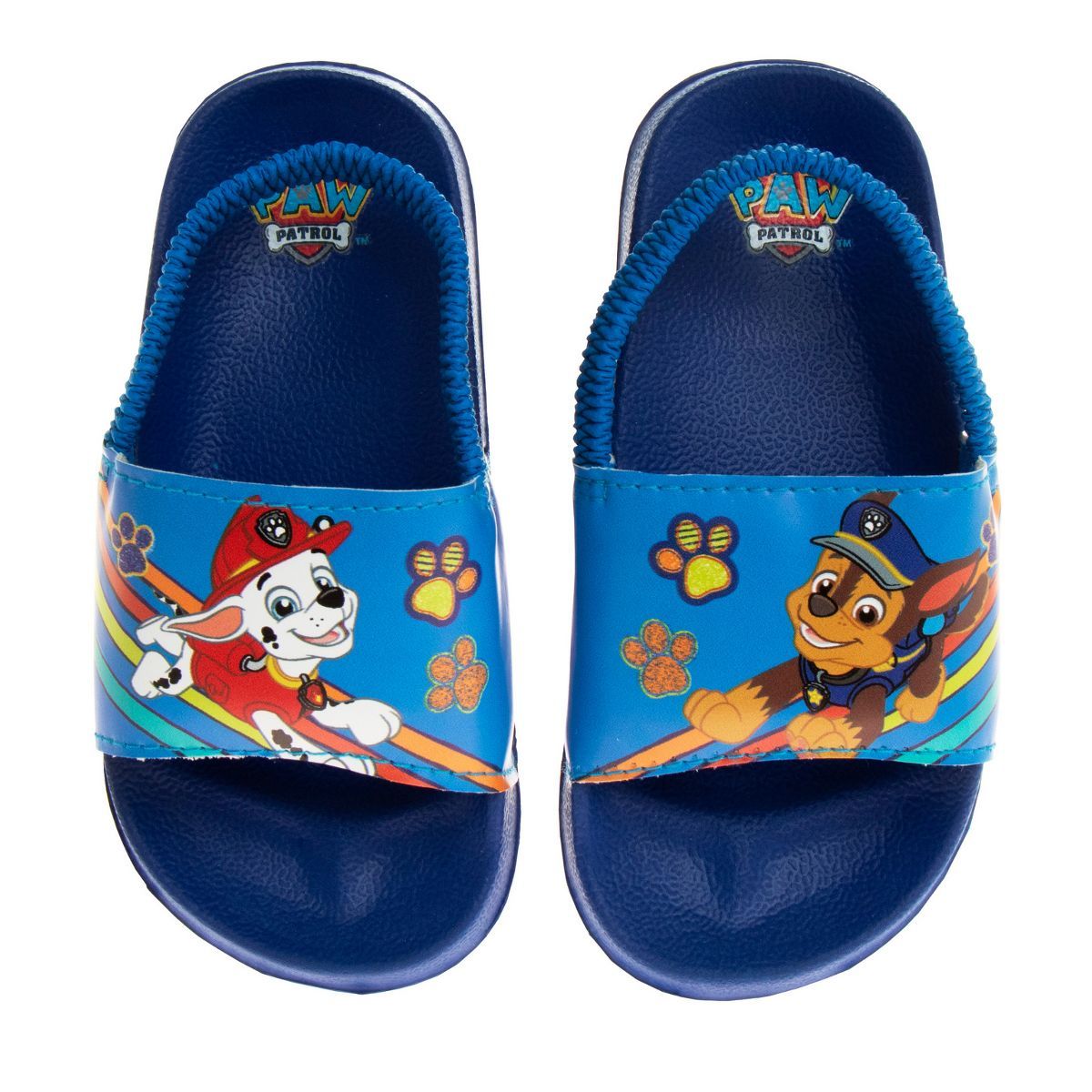 Nickelodeon Paw Patrol Kids Boys Girls Flip Flop Summer Beach Slide Sandals with back strap (Size... | Target