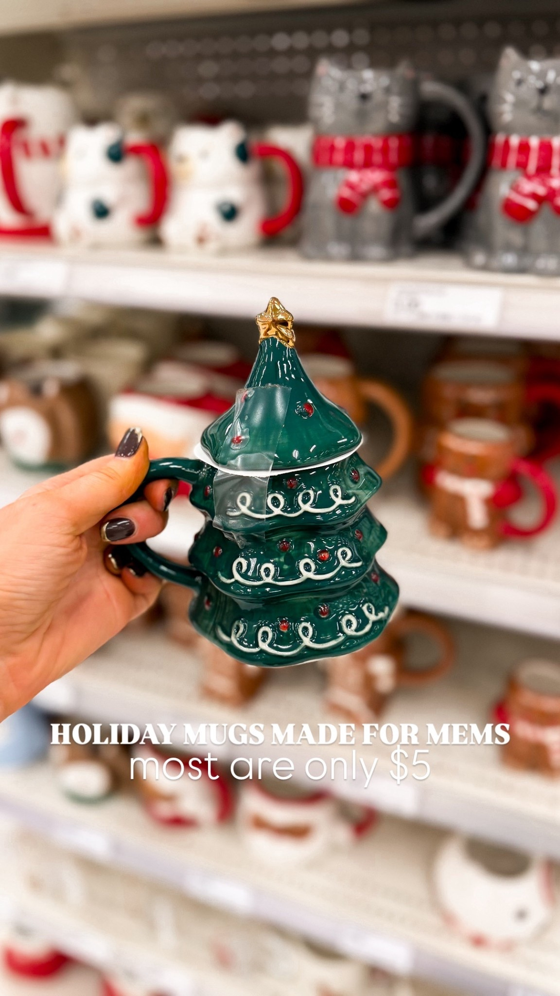 Holiday mugs made for memories at Target 🎯all the fun Christmas festivities are better with hot cocoa 
Most only $5

#LTKSeasonal #LTKHome #LTKHoliday