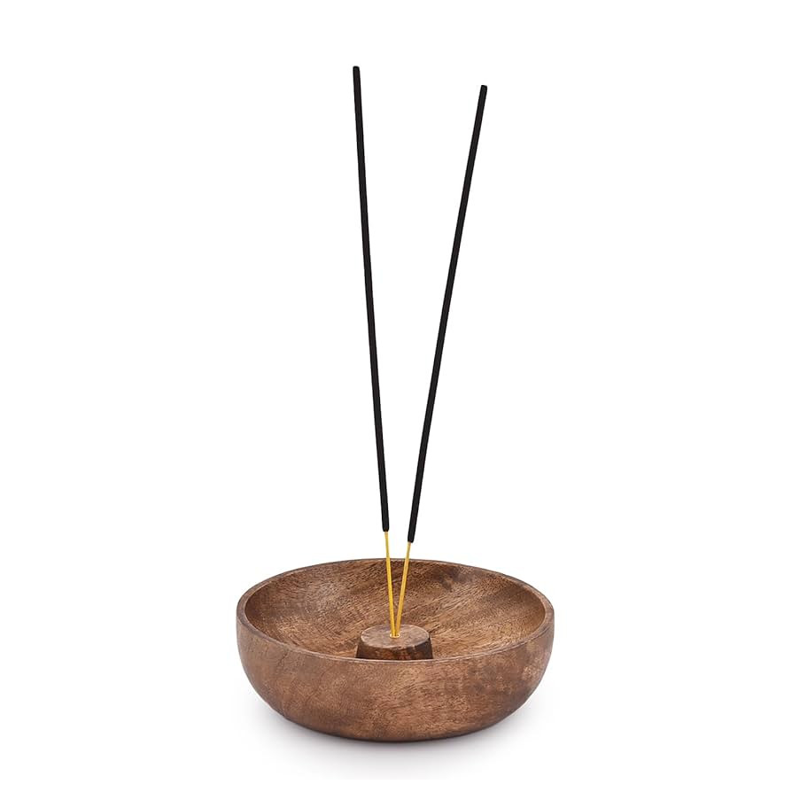 EDHAS Incense Burner Stick Holder Bowl, Ash Catcher Bowl for Home Décor, Meditation, Yoga (5" x ... | Amazon (US)