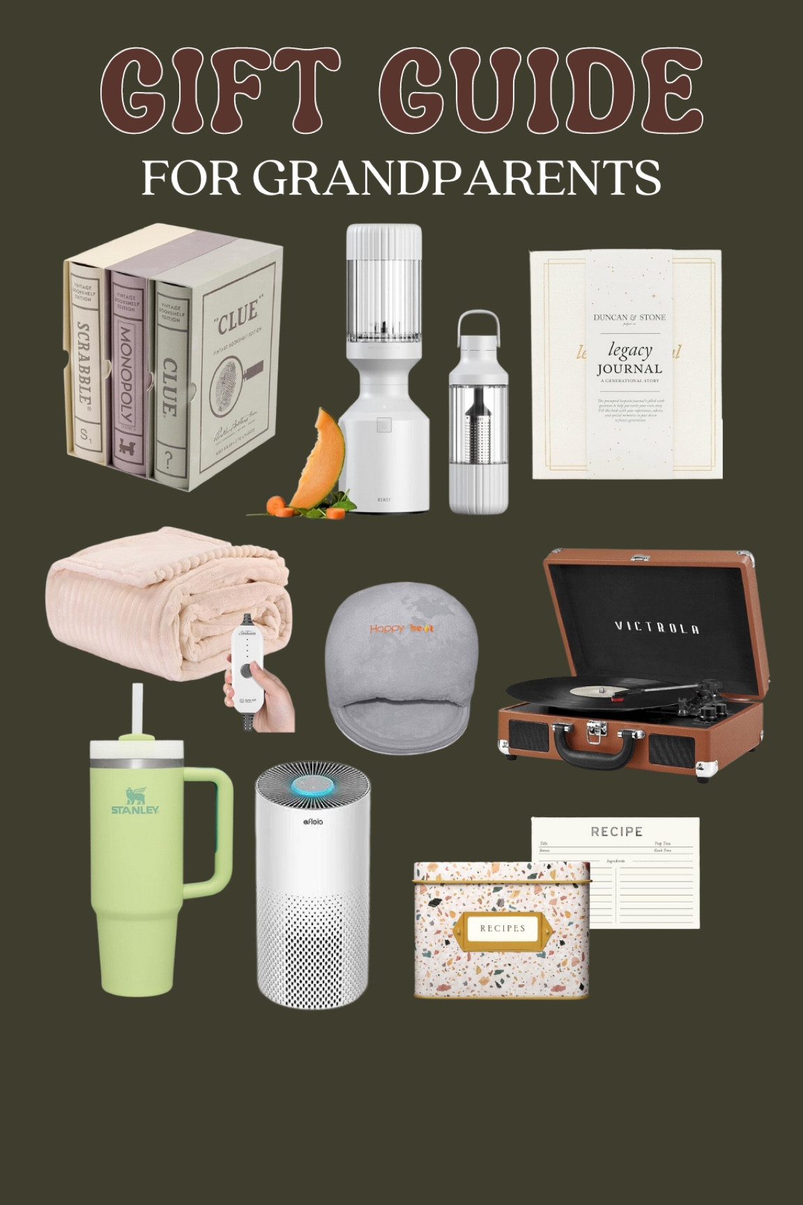 Gift ideas for grandparents this holiday season. 

#LTKHolidaySale #LTKHoliday #LTKGiftGuide
