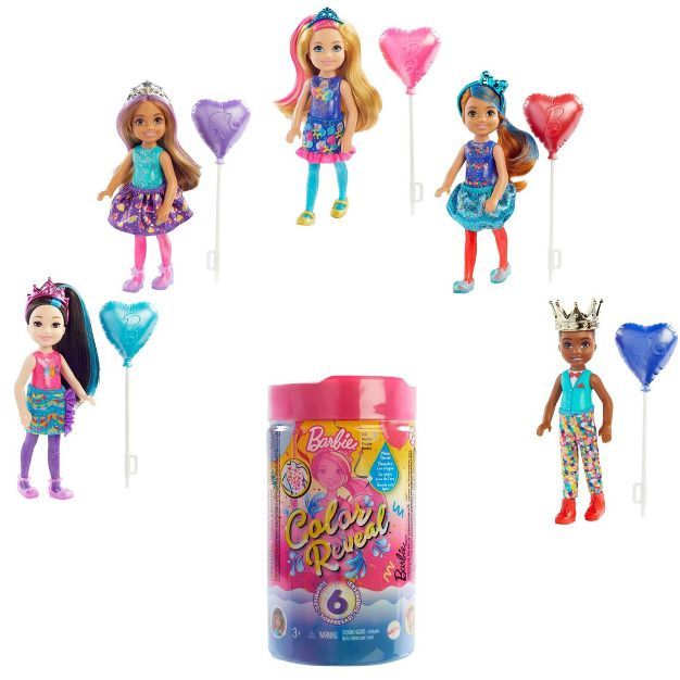 ​Barbie Chelsea Color Reveal Doll - Party Series | Target
