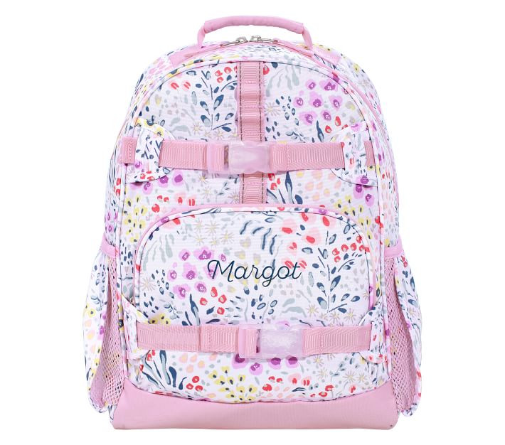 Mackenzie Pink Field Floral Backpacks | Pottery Barn Kids