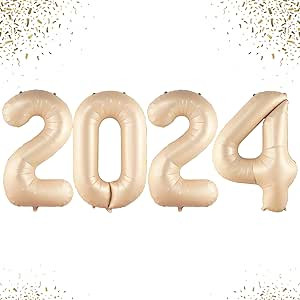 KatchOn, Caramel 2024 Balloons - Giant, 42 Inch | 2024 Caramel Balloons, Graduation Decorations C... | Amazon (US)