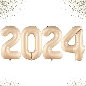 KatchOn, Caramel 2024 Balloons - Giant, 42 Inch | 2024 Caramel Balloons, Graduation Decorations C... | Amazon (US)