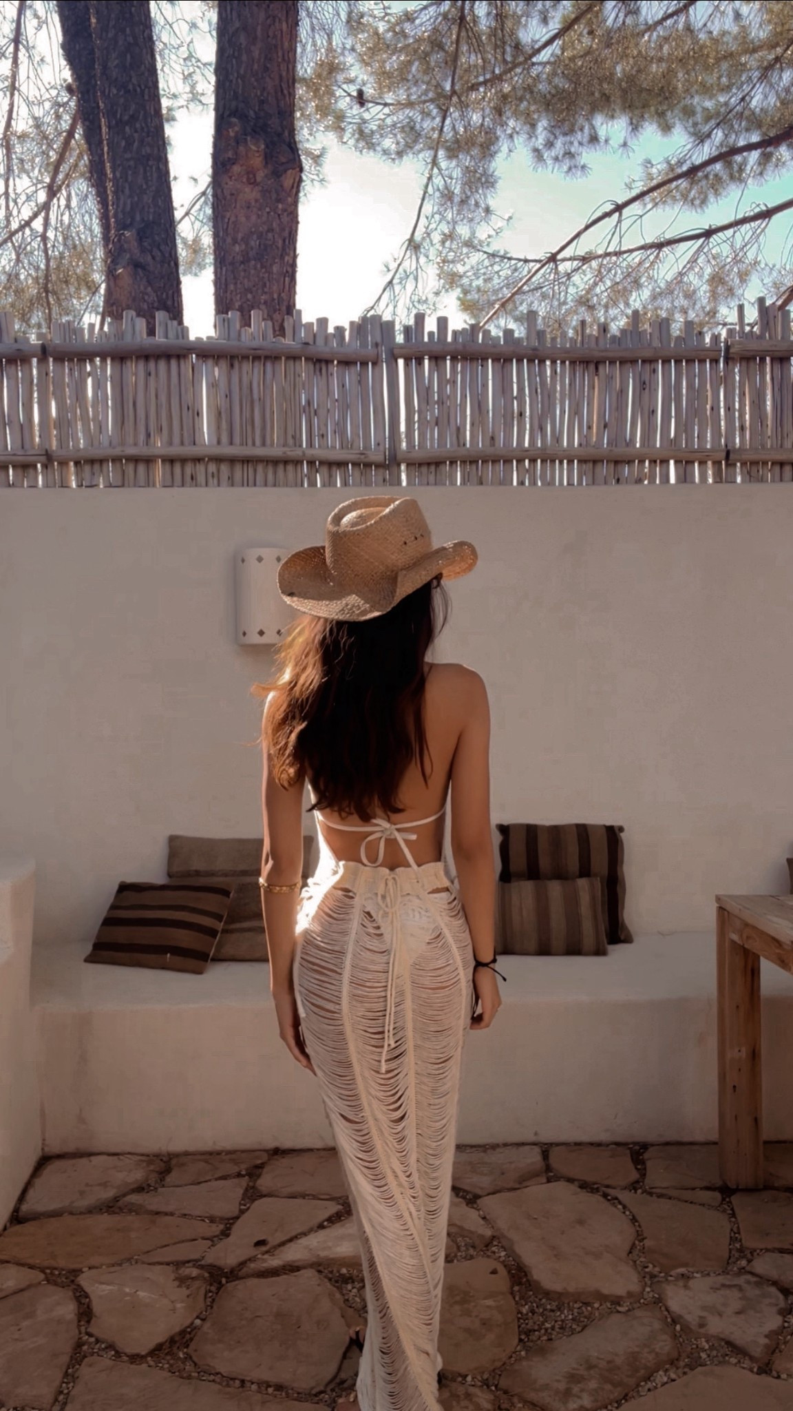 Resort wear/summer capsule staple: a unique beach coverup 🏝️

It’s one of the easiest ways to elevate any bikini—whether it’s crochet, sheer, or something flowy and unexpected.

They’re perfect for beach days, resort dinners, and trips to the desert ✨