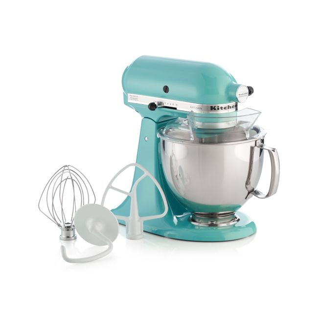 KitchenAid Â® Artisan Aqua Sky Stand Mixer | Crate & Barrel