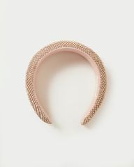 Bellamy Peach Diamanté Headband | Loeffler Randall