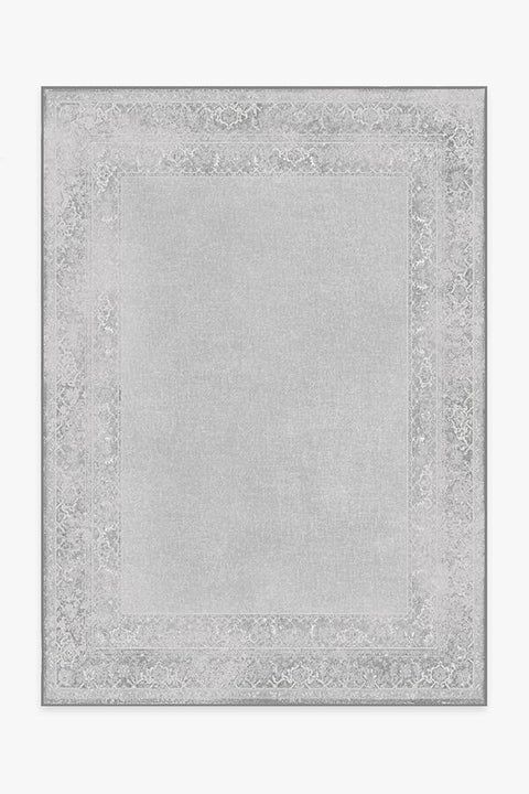 Maral Border Vintage Grey Rug | Ruggable