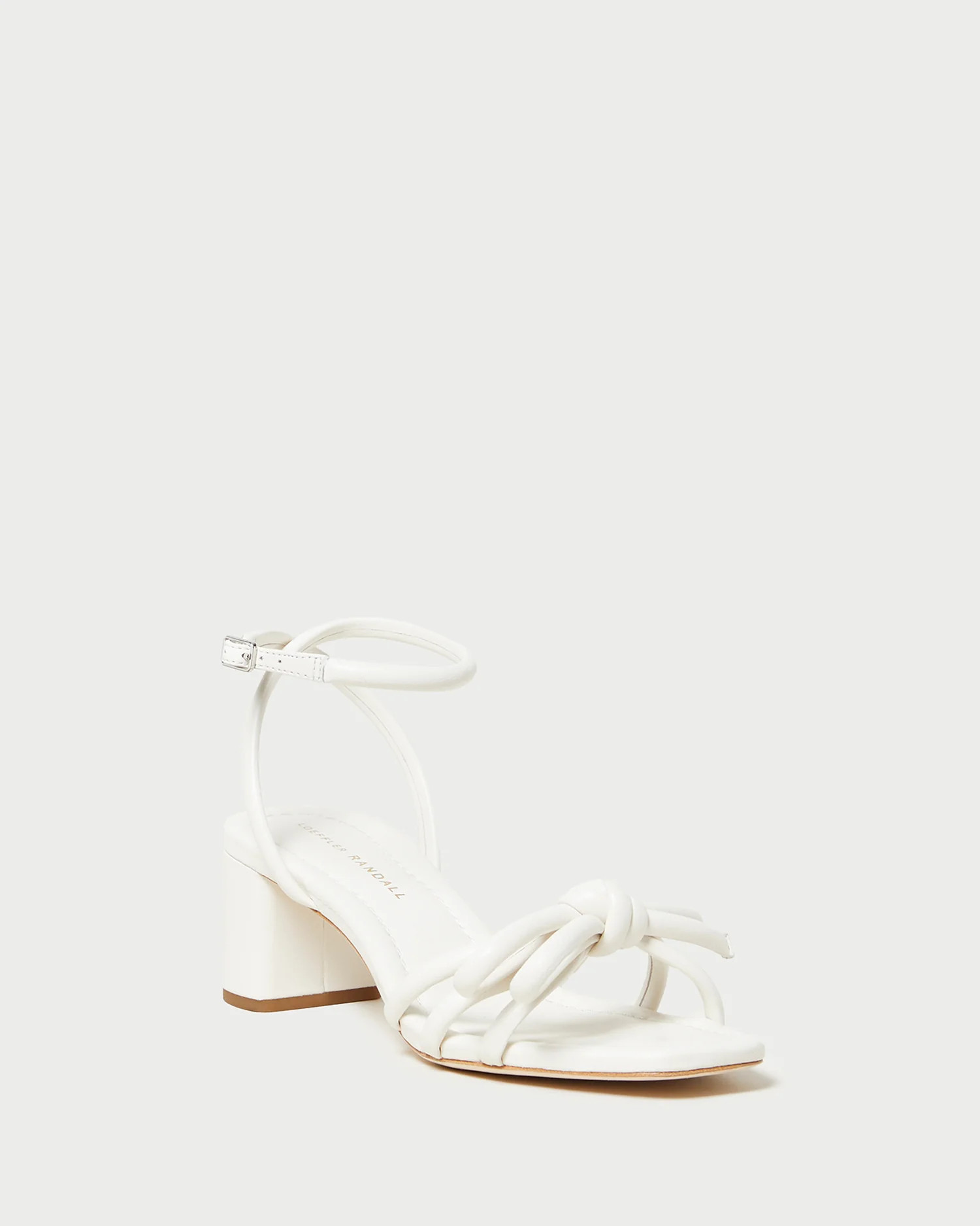 Mikel Dune Bow Mid-Heel Sandal | Loeffler Randall