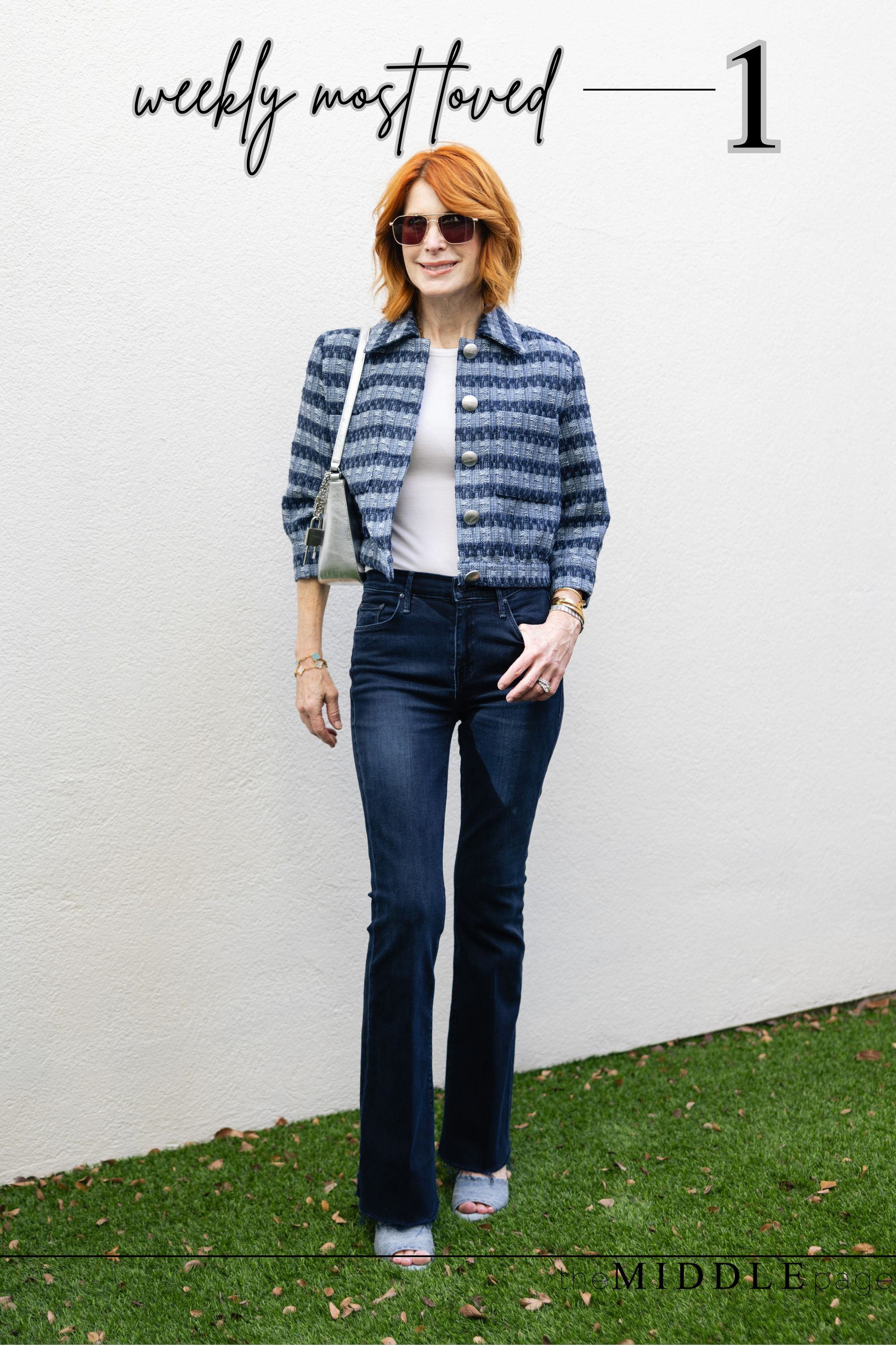 This chic spring jacket is one of this week’s Weekly Most Loved best sellers — a polished tweed blazer that instantly elevates dark wash denim, skirts, or even spring break outfits. Most loved for a reason and still in stock — if you’ve been on the fence, this is your sign! 

 #LTKootd #LTKSeasonal #LTKOver40