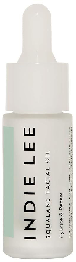 Indie Lee 100% Squalane Oil - Travel Size Daily Face Oil & Hydrating Moisturizer for Dry Skin, Fi... | Amazon (US)