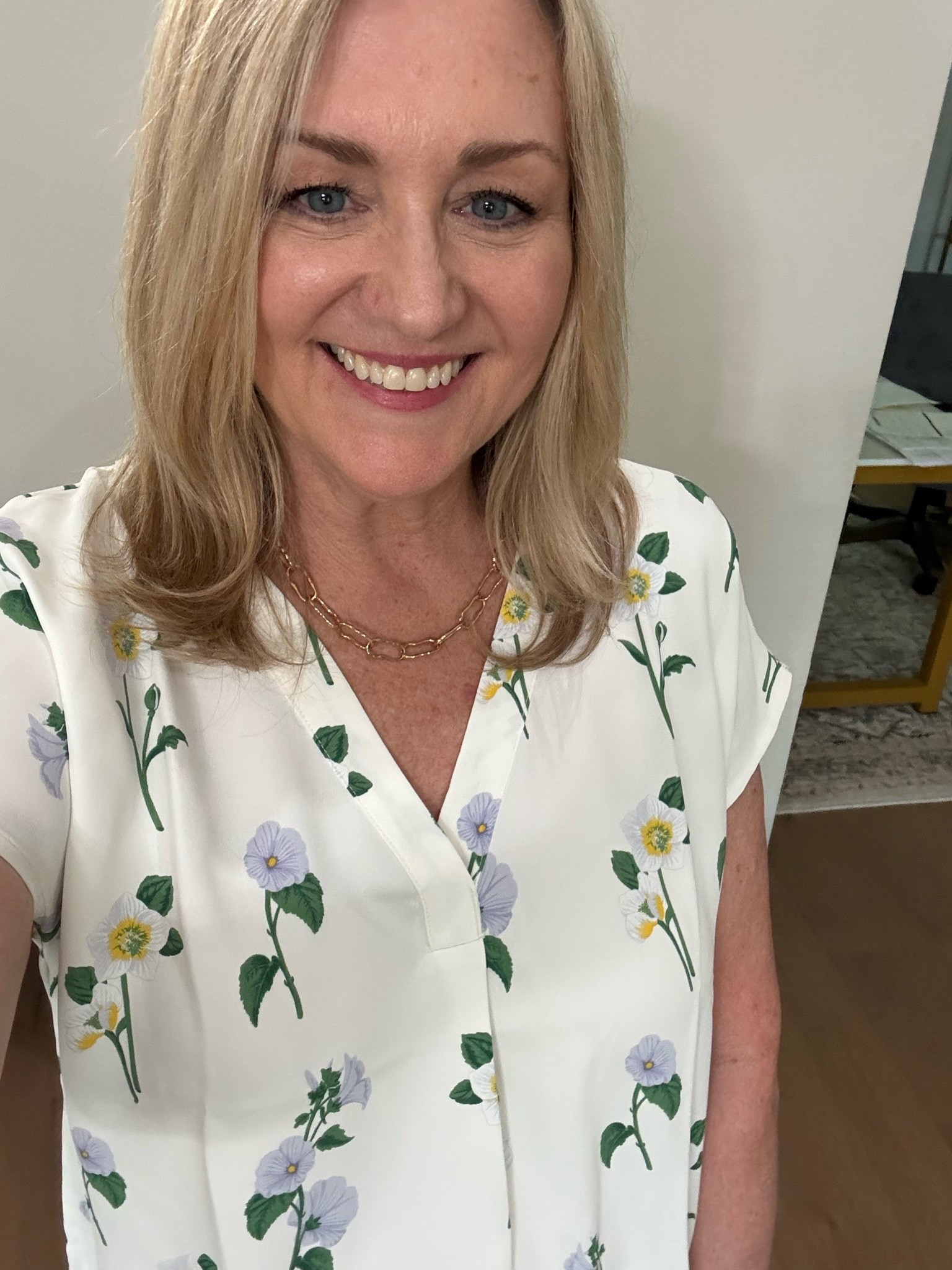 Sooo many cute spring tops!  Floral top on sale, business casual workwear

#LTKMothersDay #LTKootd #LTKWorkwear