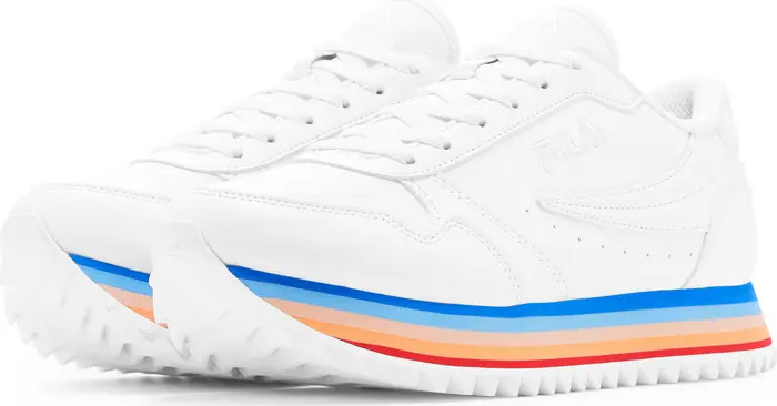FILA Orbit Flare Stripe Platform Sneaker | Nordstrom | Nordstrom