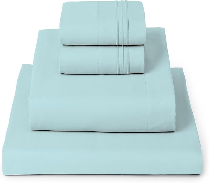 Mellanni Queen Sheets Set - 4 PC Iconic Collection Bedding - Hotel Luxury, Extra Soft, Cooling Be... | Amazon (US)