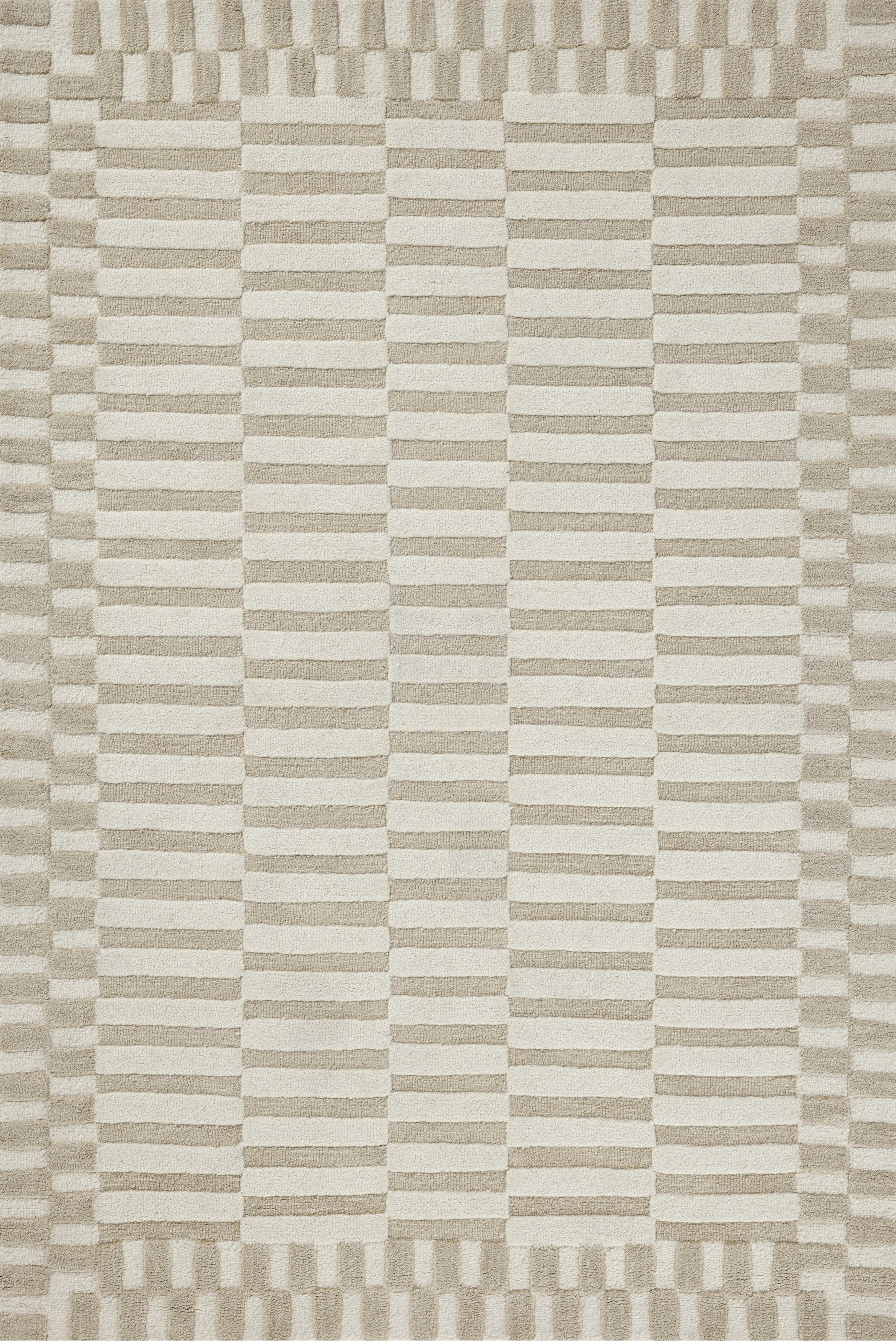 Chris Loves Julia x Loloi Bradley Ivory / Beige Area Rug | Wayfair North America