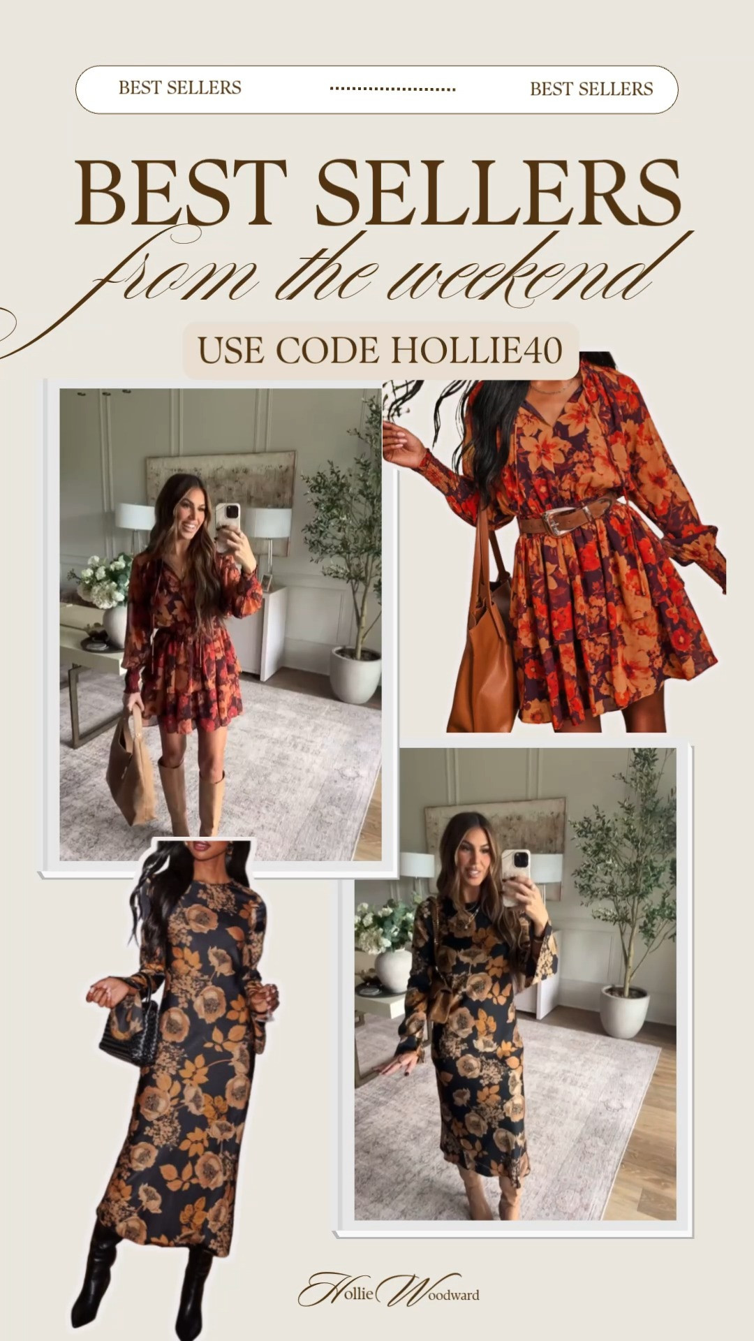 use code hollie40! wearing a small in both 🫶🏼 

 