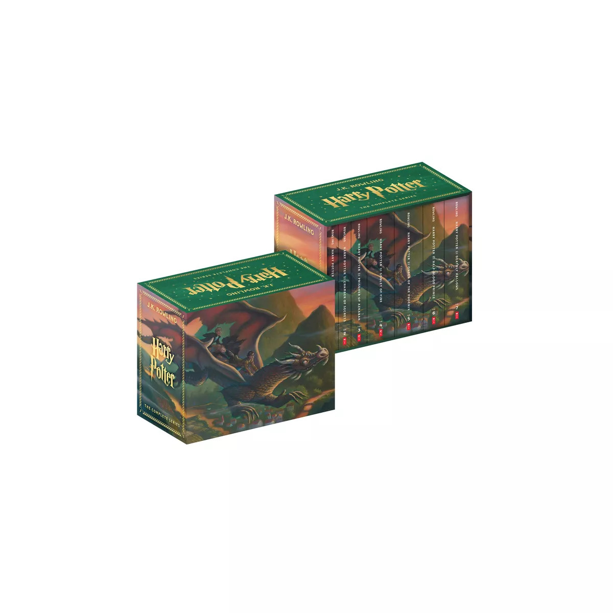 Harry Potter: The Complete Series Boxed Set by J. K. Rowling (Paperback) | Target