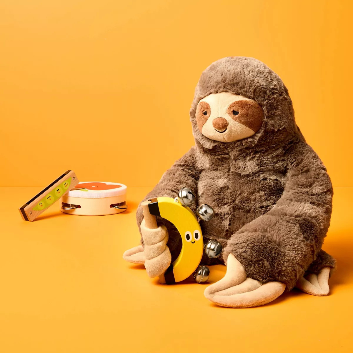 11" Sloth Stuffed Animal - Gigglescape™: Polyester, Zoo Animal, Ages 1+ | Target